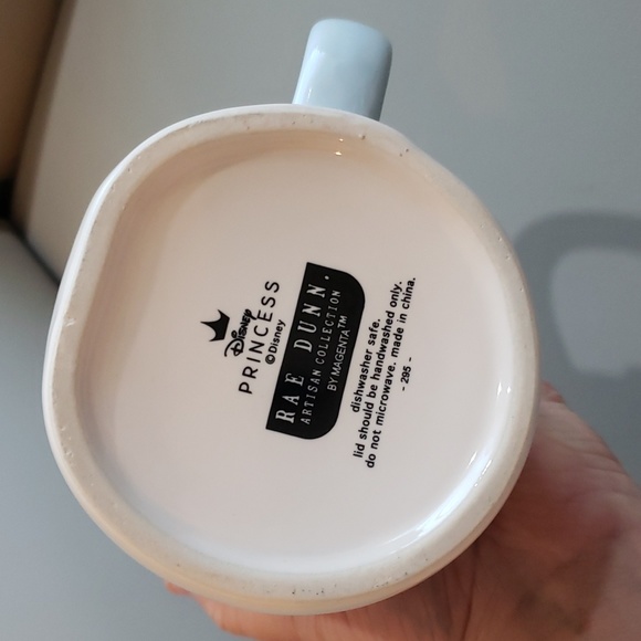 Rae Dunn “A Dream Come True" Cinderella with Slipper lid Mug NWT - Picture 5 of 5